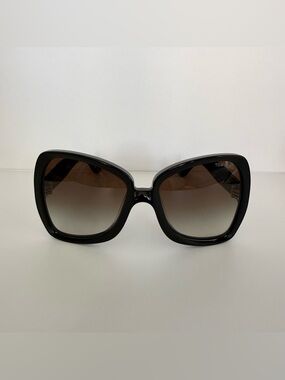 NEW!!! Tom Ford women oversized sunglasses Jerry TF1222 01B Authentic